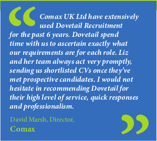 Client testimonial - Comax